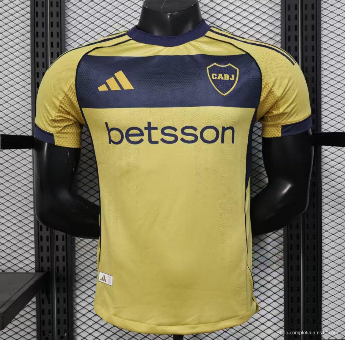 Player Version 25/26 Boca Juniors Away Jersey