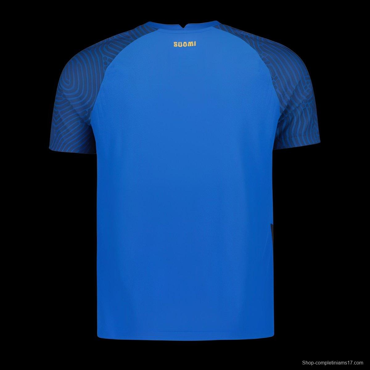 2025 Finland Away Blue Jersey