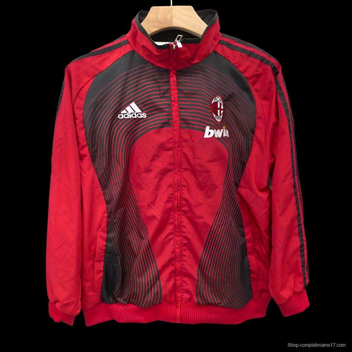 25/26 AC Milan Red Windbreaker