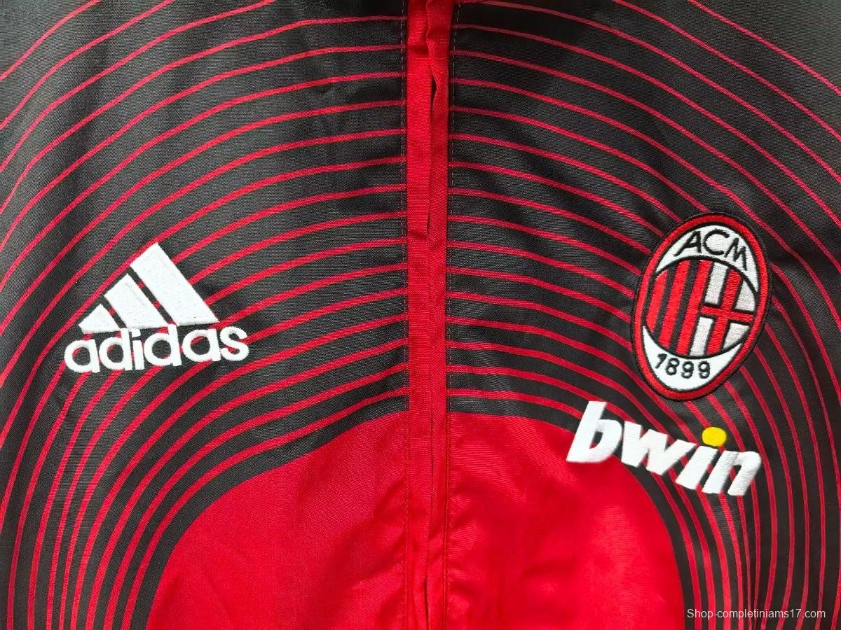 25/26 AC Milan Red Windbreaker