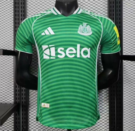 Player Version 25/26 Newcastle United Away Green Jersey