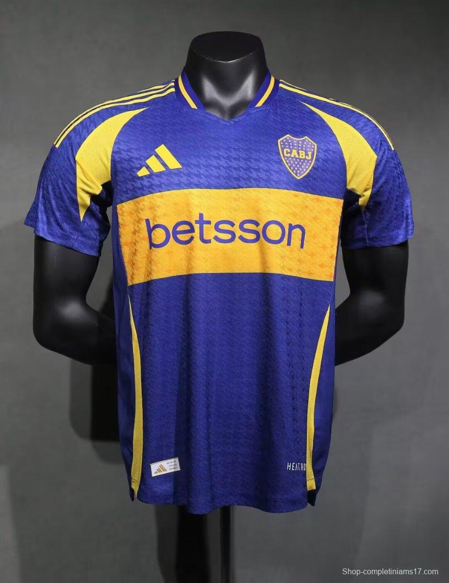 Player Version 25/26 Boca Juniors Blue/Yellow Special Jersey