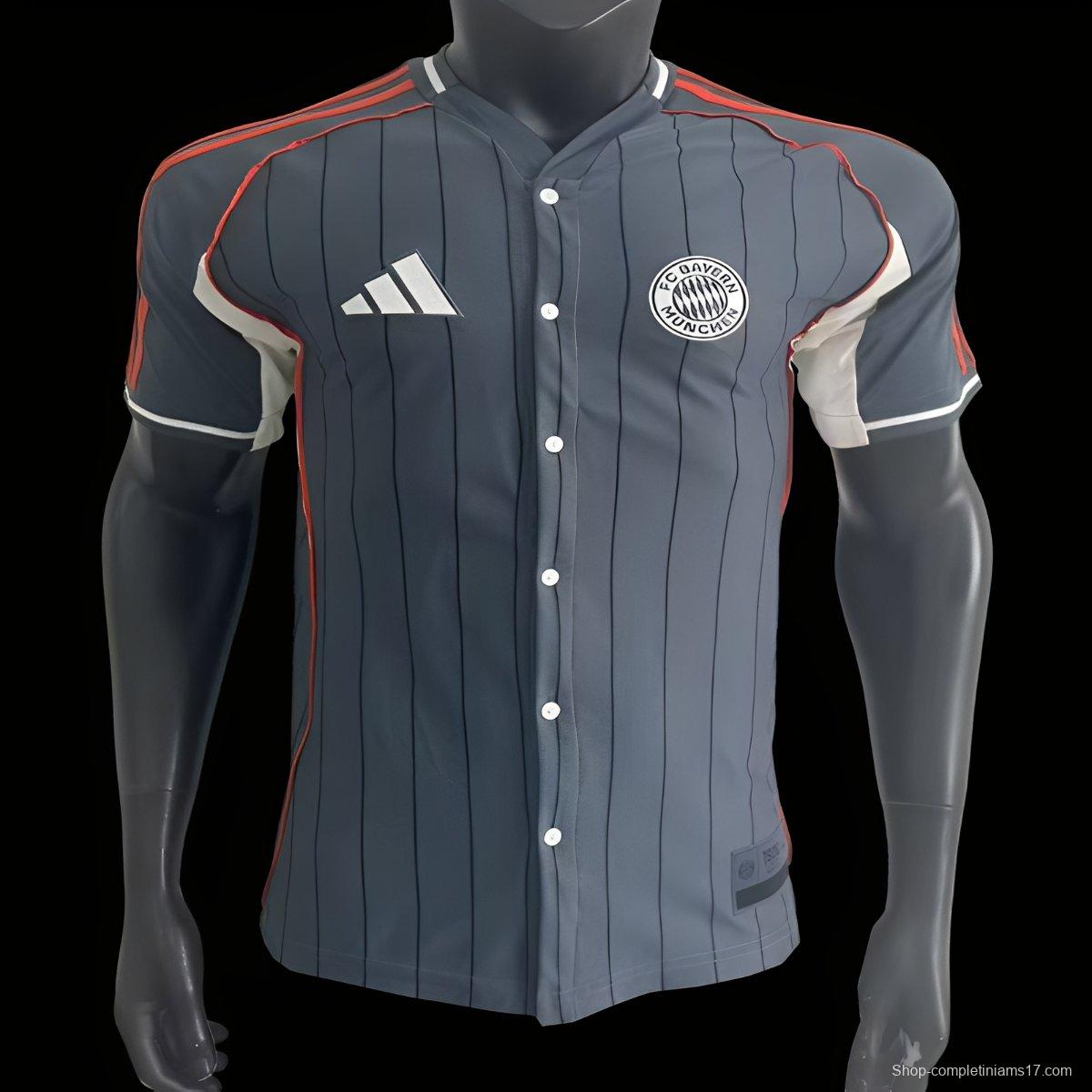 Player Version 25/26 Bayern Munich US Pack Baseball Jersey