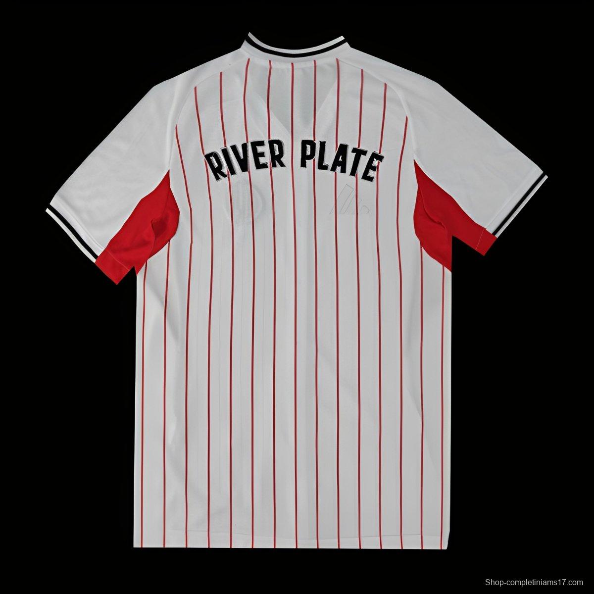25/26 River Plate US Pack Baseball Jersey