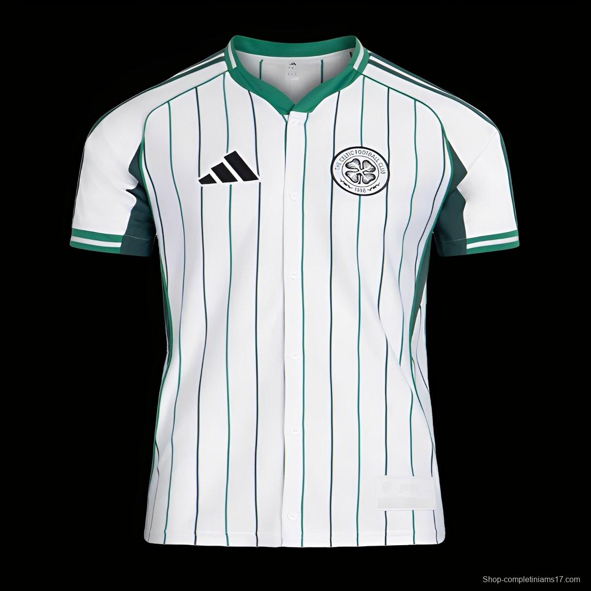 25/26 Celtic US Pack Baseball Jersey