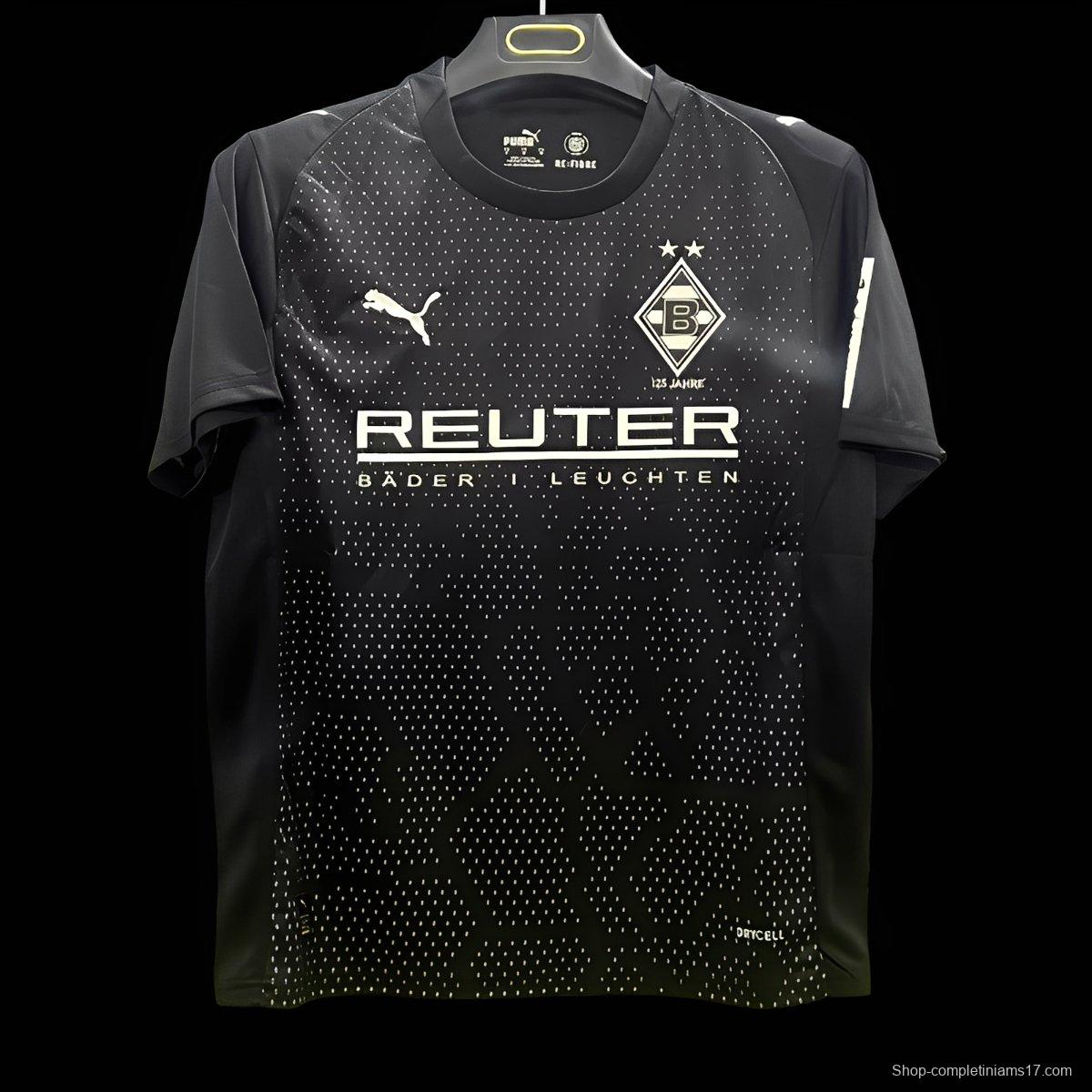 25/26 Borussia Monchengladbach Third Black Jersey