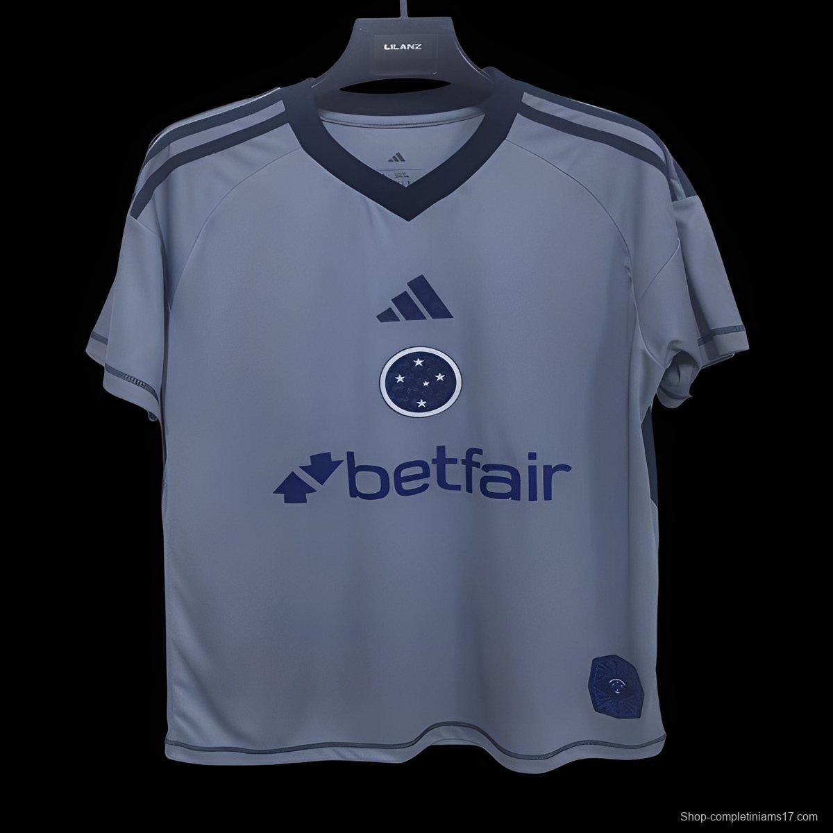 25/26 Cruzeiro Goalkeeper Grey Jersey