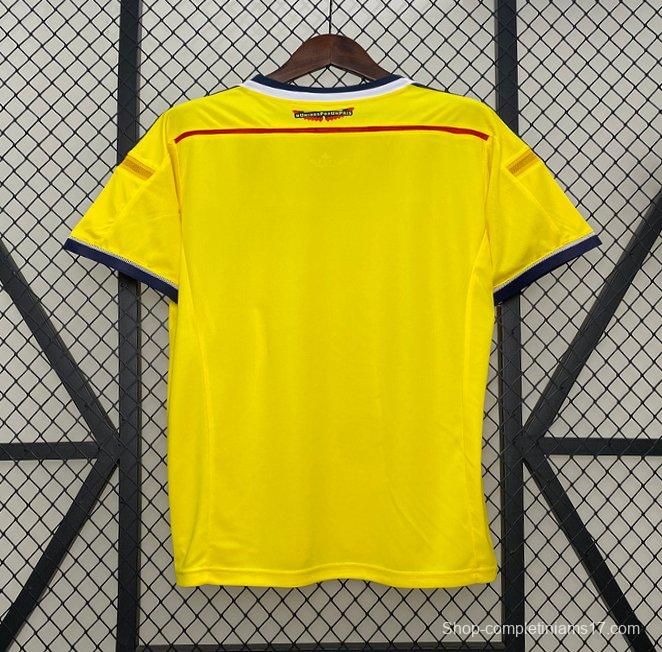 Retro 2014 Colombia Home Jersey