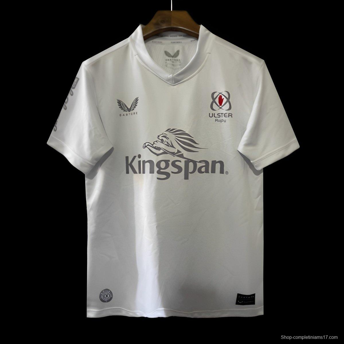24/25 Ulster White with Silver Details Away Jersey