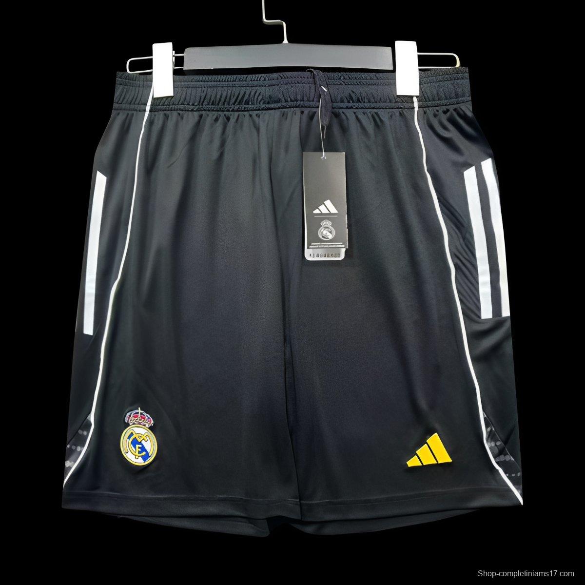 25/26 Real Madrid Avengers Black Shorts