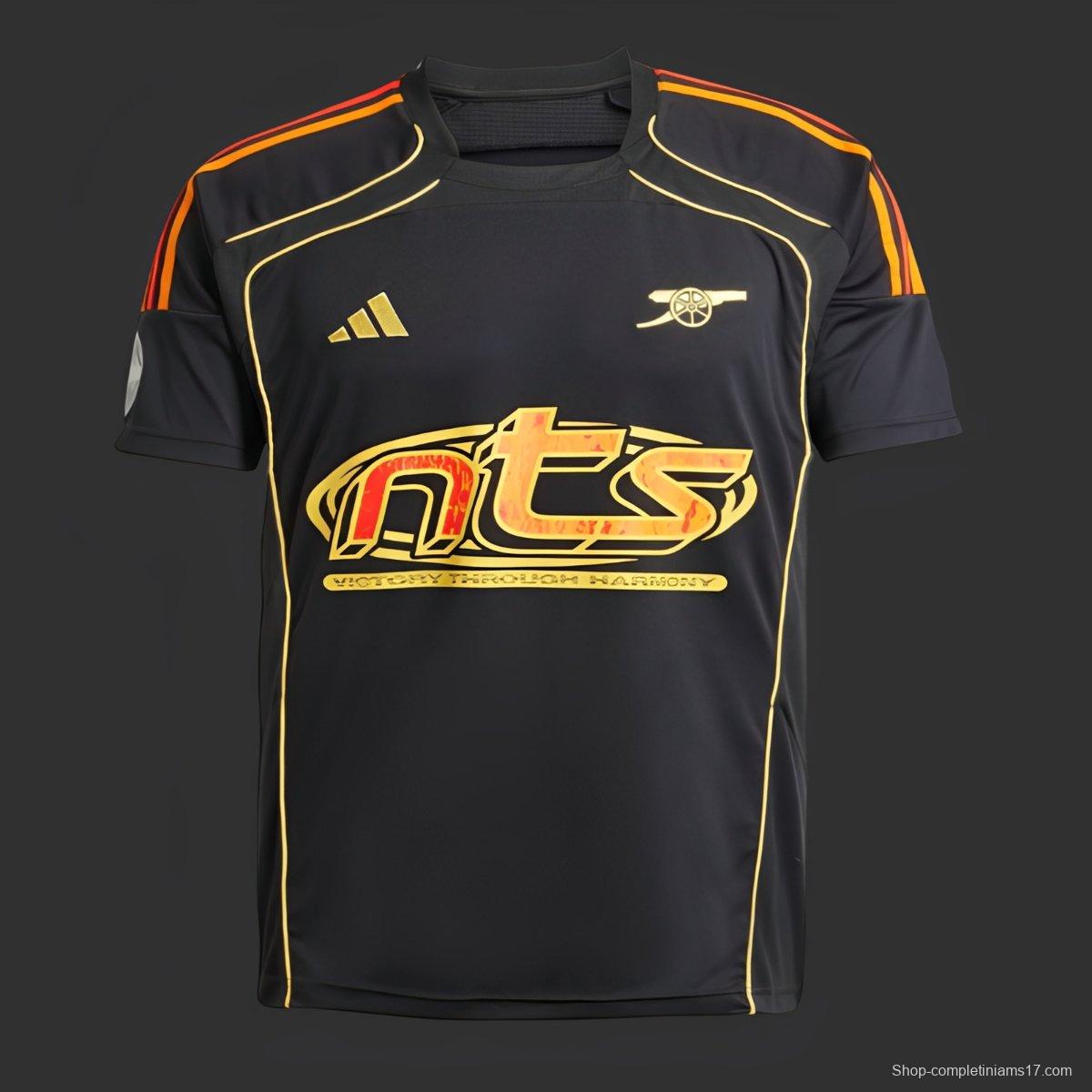 25/26 Adidas Arsenal x NTS UBP Black Jersey