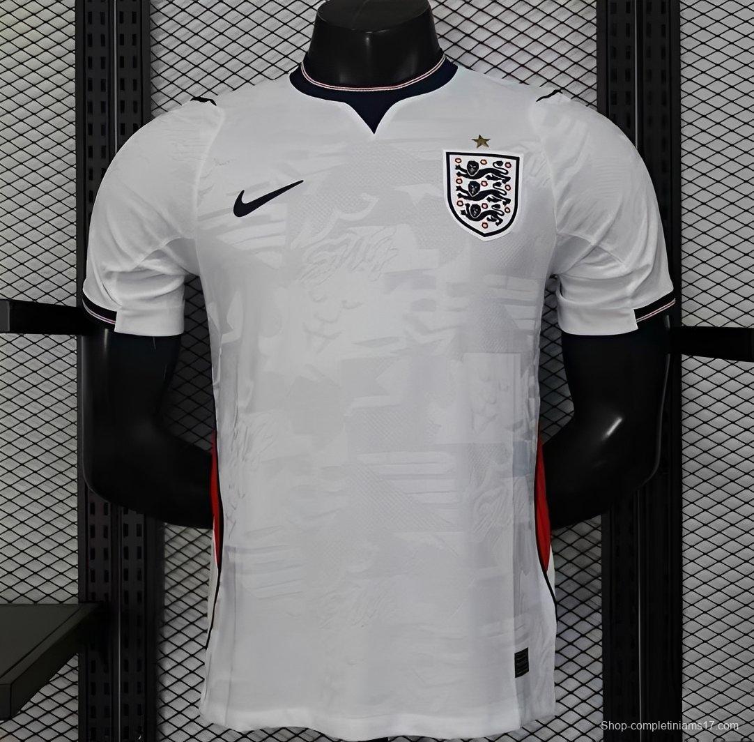 Player Version 2026 England Home Jersey