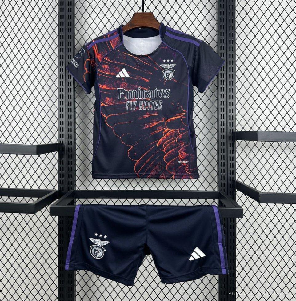 2025/26 Kids Benfica Fourth Kit