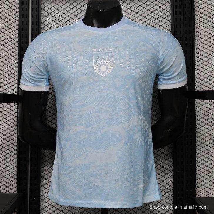 Player Version 2026 Uruguay Home  Light Blue Special Edition Jersey
