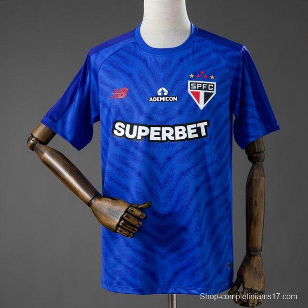 26/27 Sao Paulo Goalkeeper Jersey - Blue