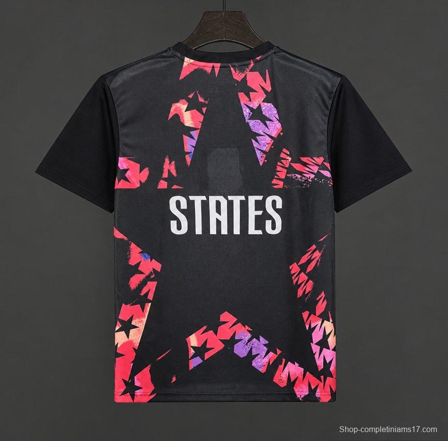 2026 USA USMNT Premium Goalkeeper Soccer T-Shirt - Black