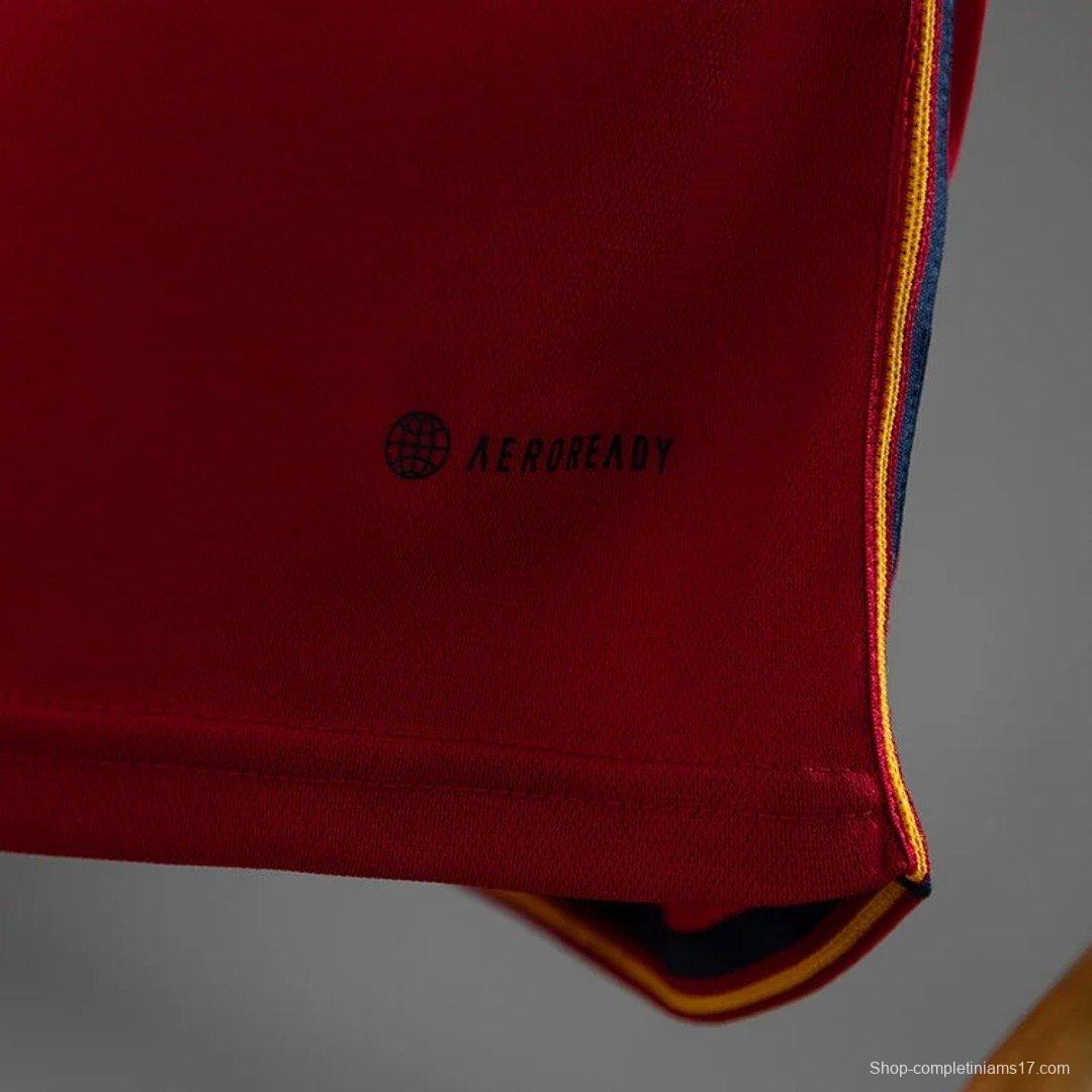 Retro 2022 Spain Home Jersey