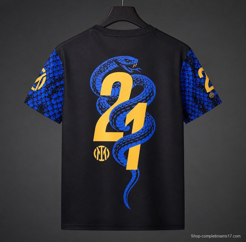 26/27 Inter Milan "Campioni d'Italia 25/26" Black T-shirt