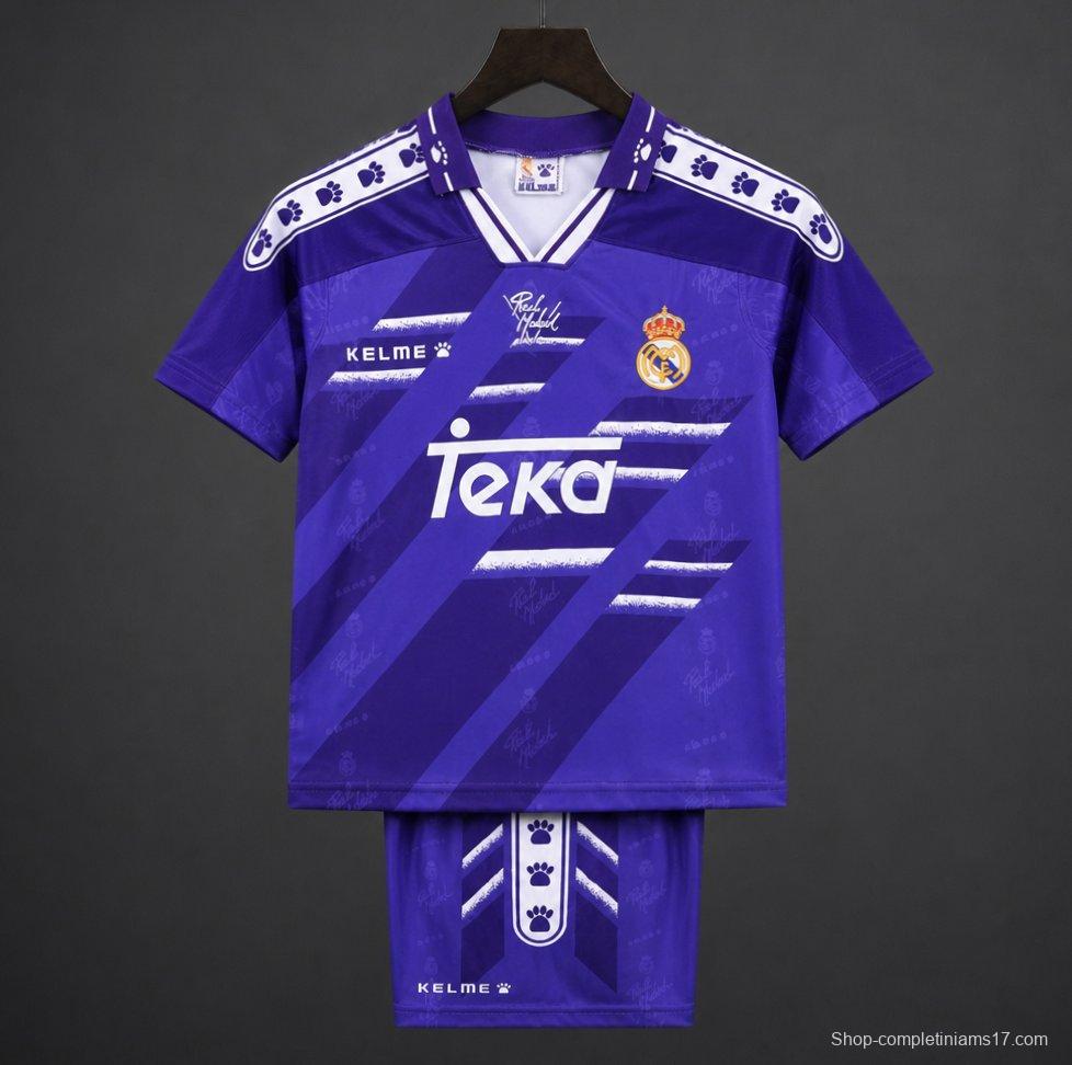 Retro Kids 94/96 Real Madrid Away Jersey