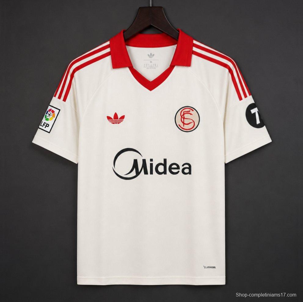 2025/26 Mens Sevilla FC Retro Jersey