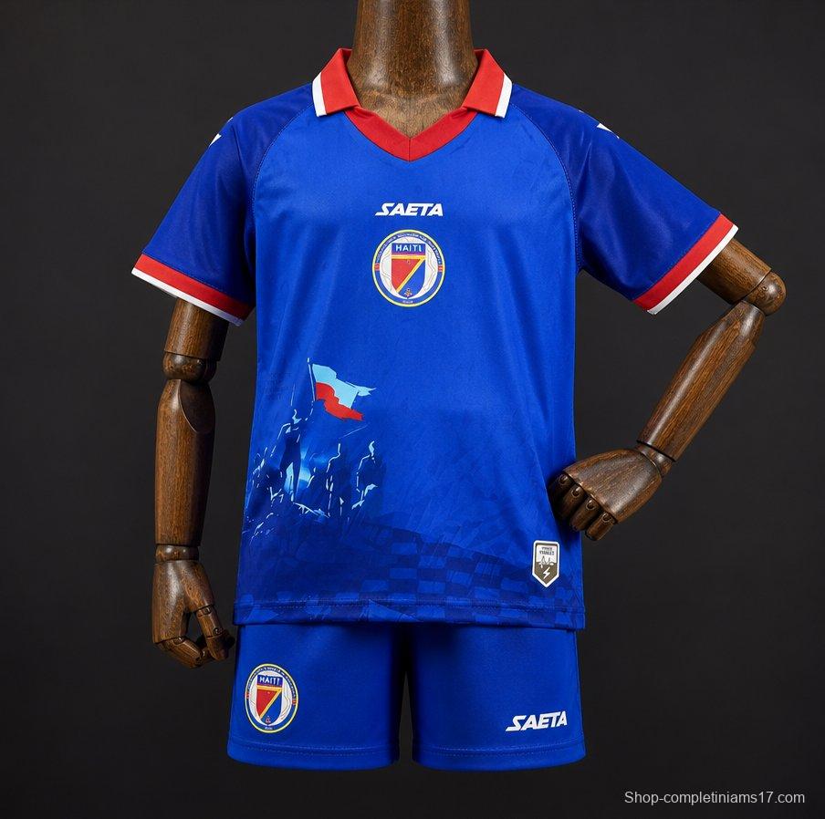 2026 Kids Haiti World Cup Home Jersey