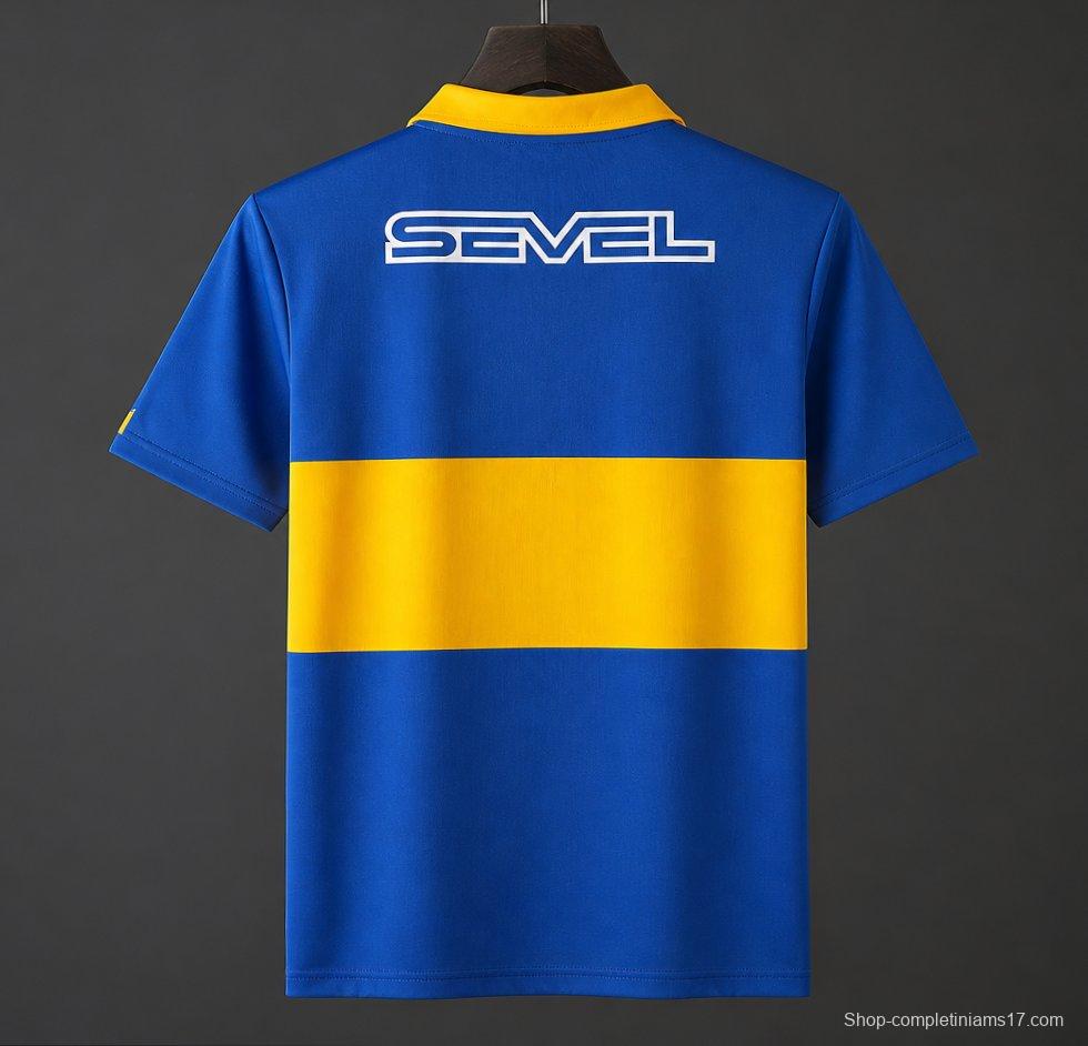 Retro 90/91 Boca Juniors Home Jersey
