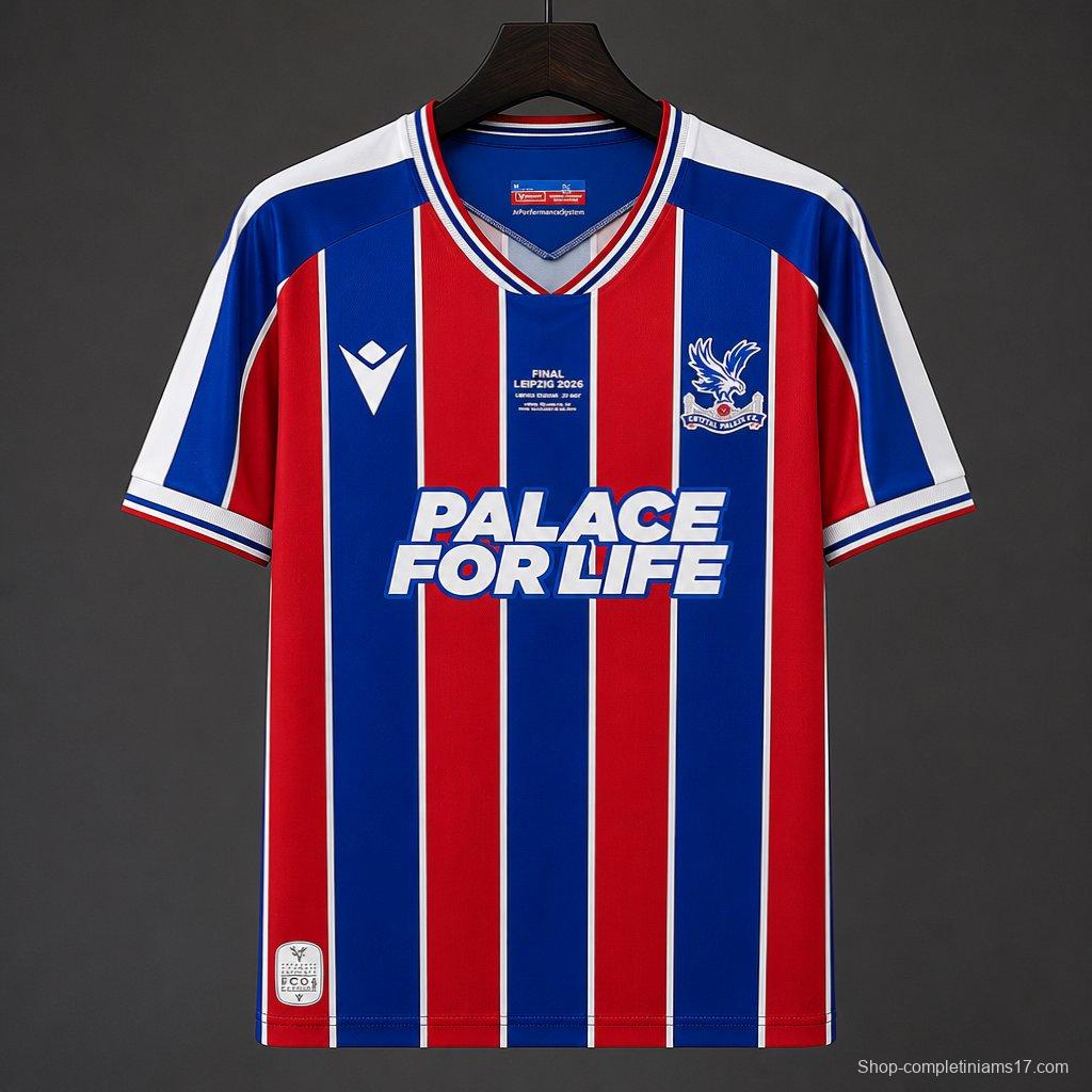 25/26 Crystal Palace Home Final Match Jersey
