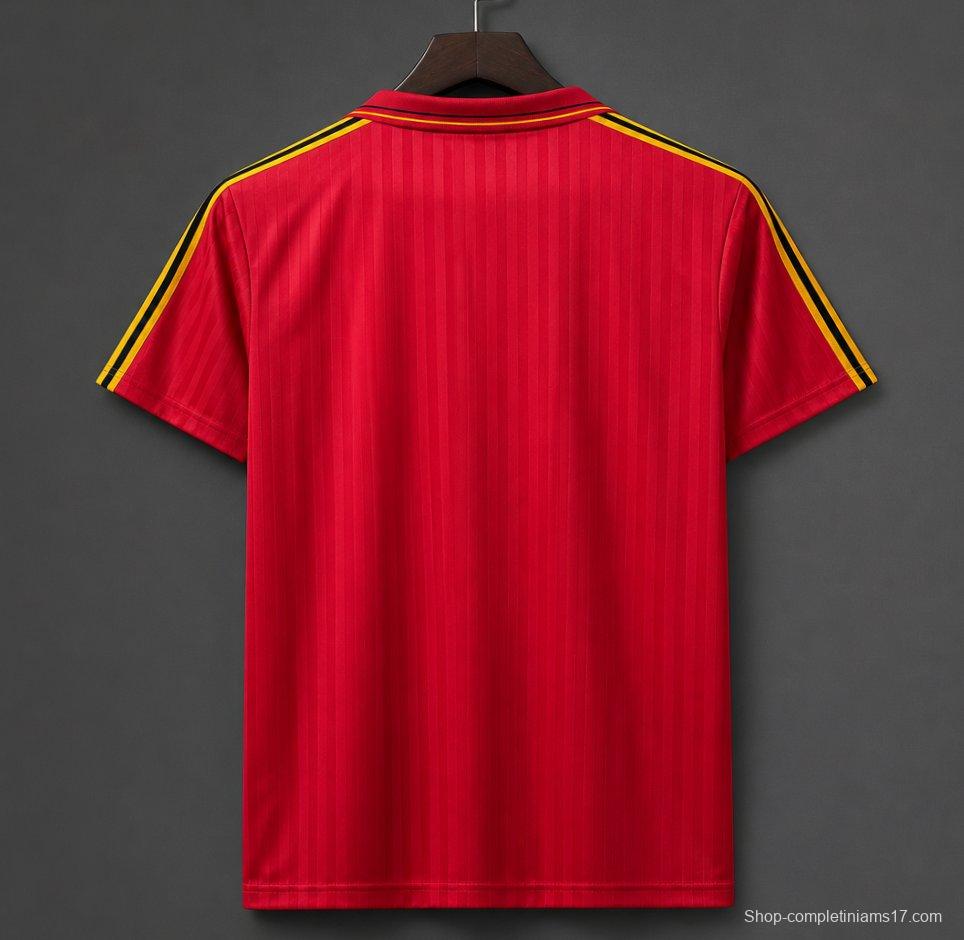Retro 1990 Belgium Home Jersey