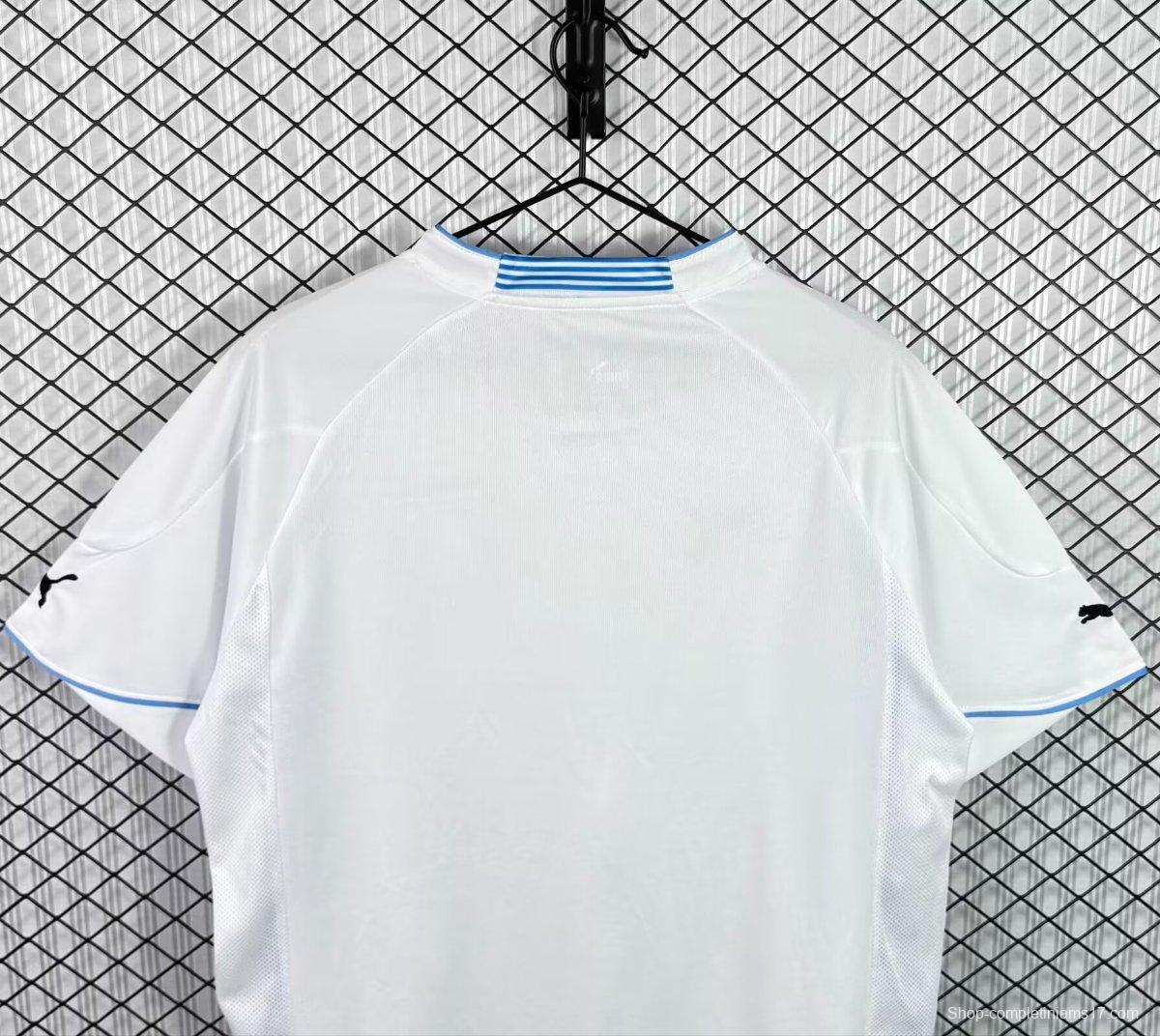 Retro 2010 Uruguay Away White Jersey