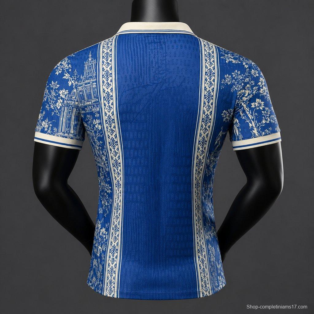 Player Version 26/27 Chelsea x Jordan x Dior Parisian Heritage Concept POLO Jersey