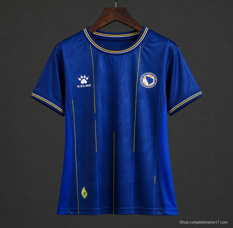 2026 Women Bosnia and Herzegovina Home  Jersey