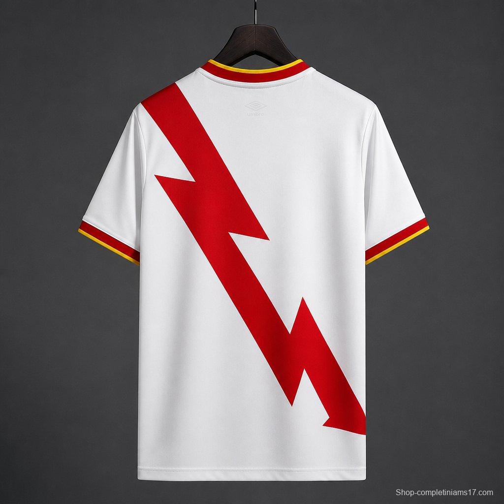 26/27 Rayo Vallecano Home Jersey