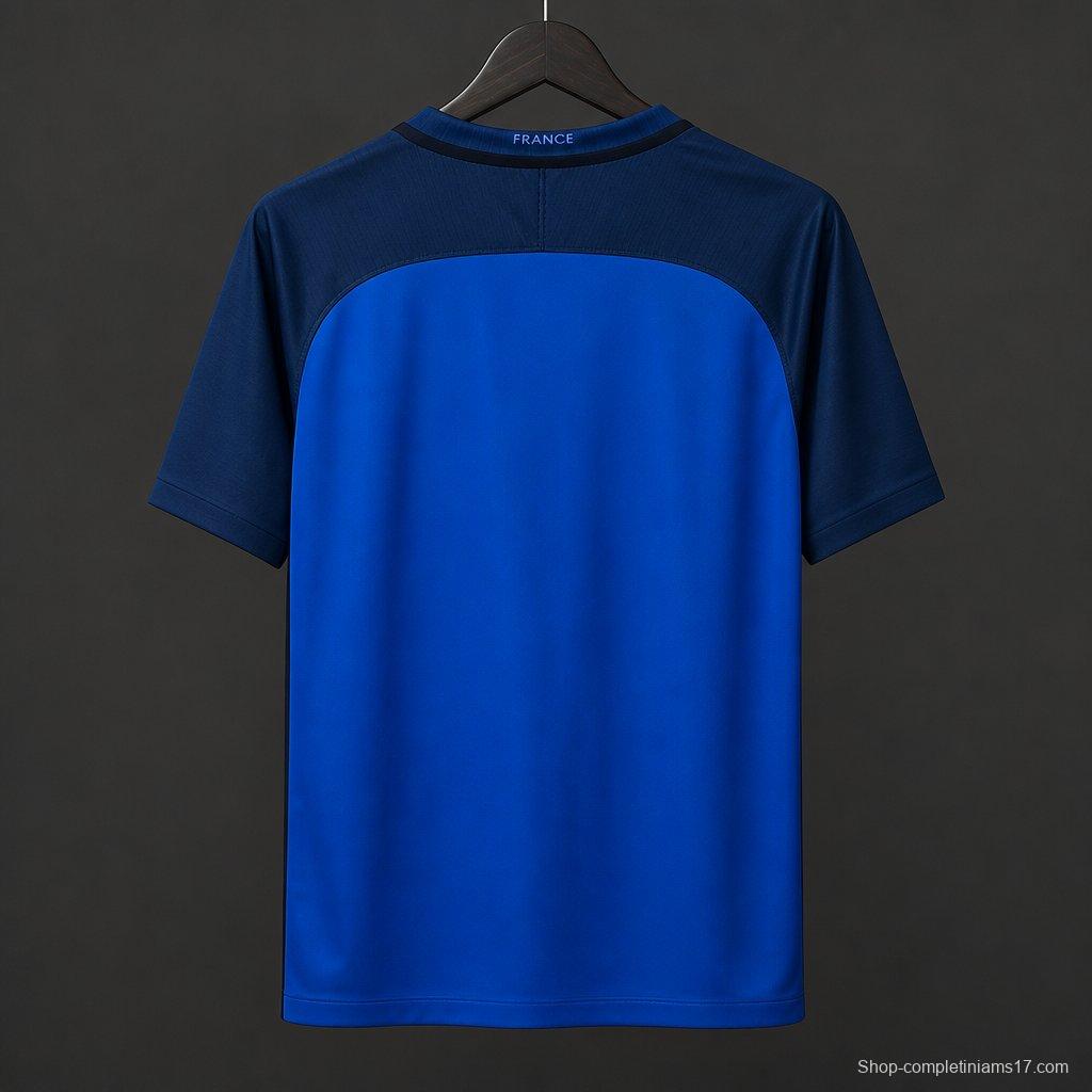 Retro 2016 France Home Jersey