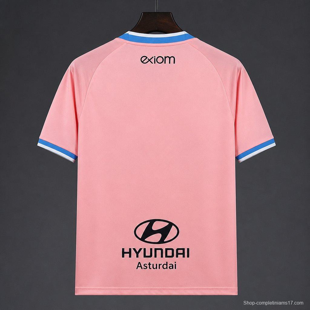 26/27 Real Oviedo Away Pink Jersey