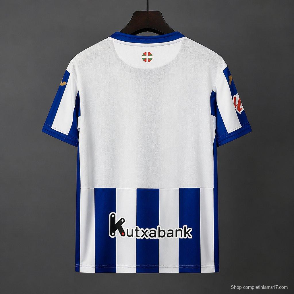 26/27 Real Sociedad home  jersey