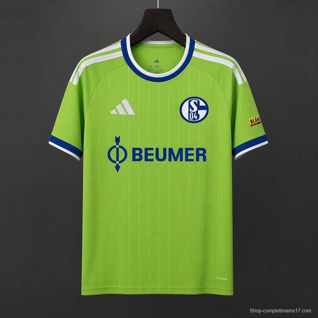 26/27 Schalke 04 Away Green Jersey