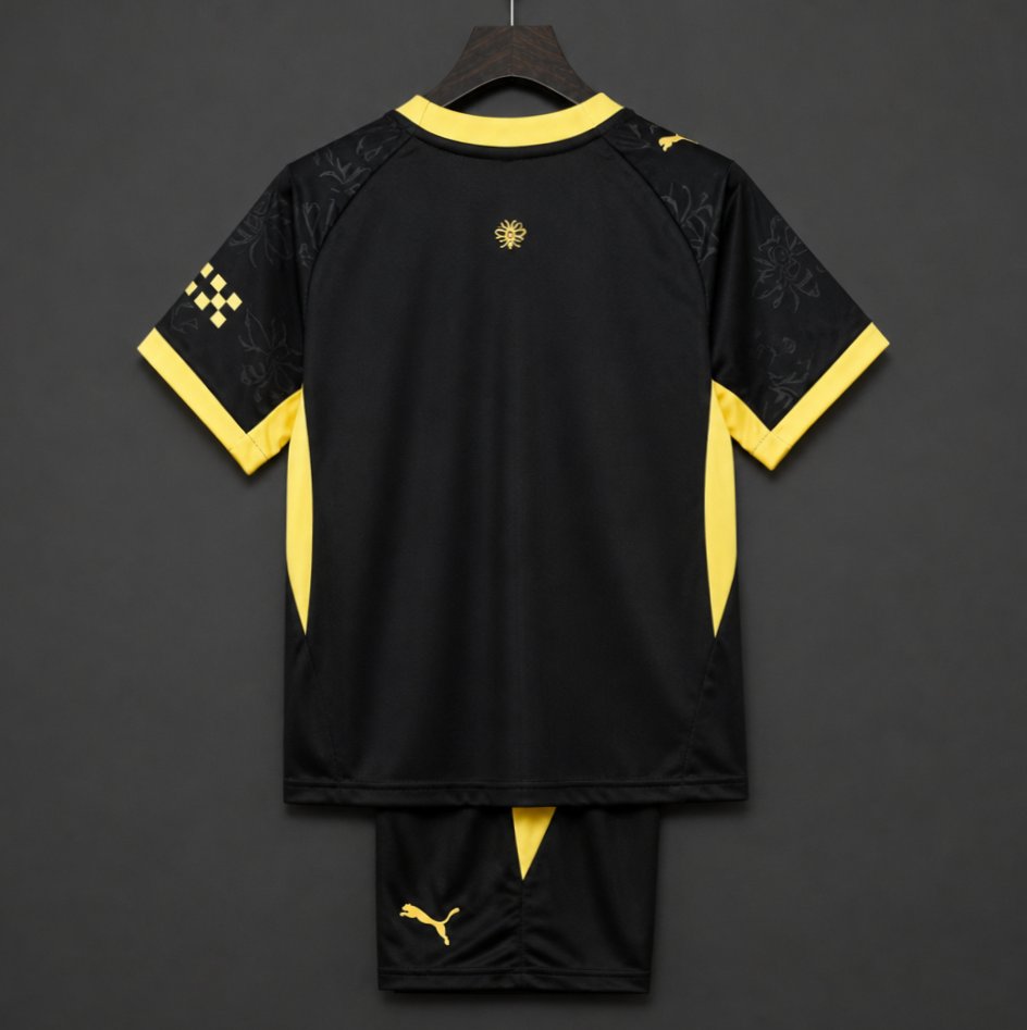 26/27 Kids Manchester City Away Black Jersey