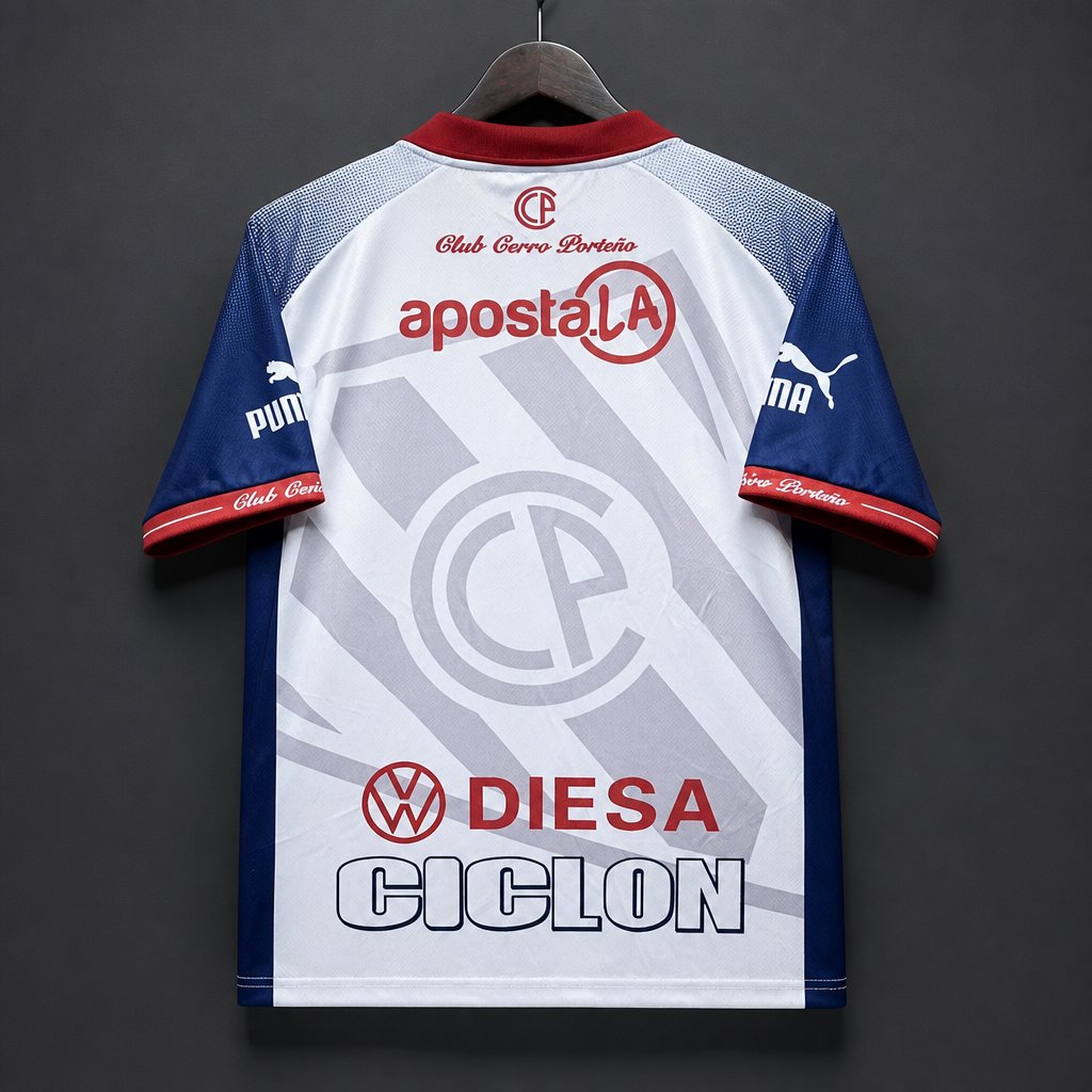 26/27 Cerro Porteno Third 1990s Puma Remake Jersey