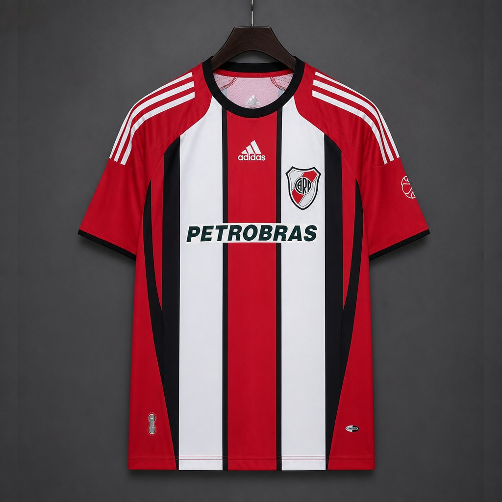 Retro 07/08 River Plate Home Red Jersey