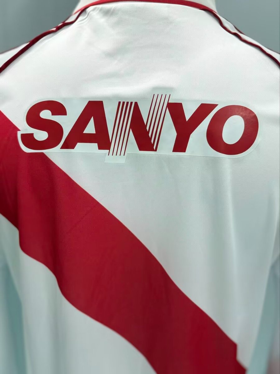 Retro 93/94 River Plate Home White Jersey