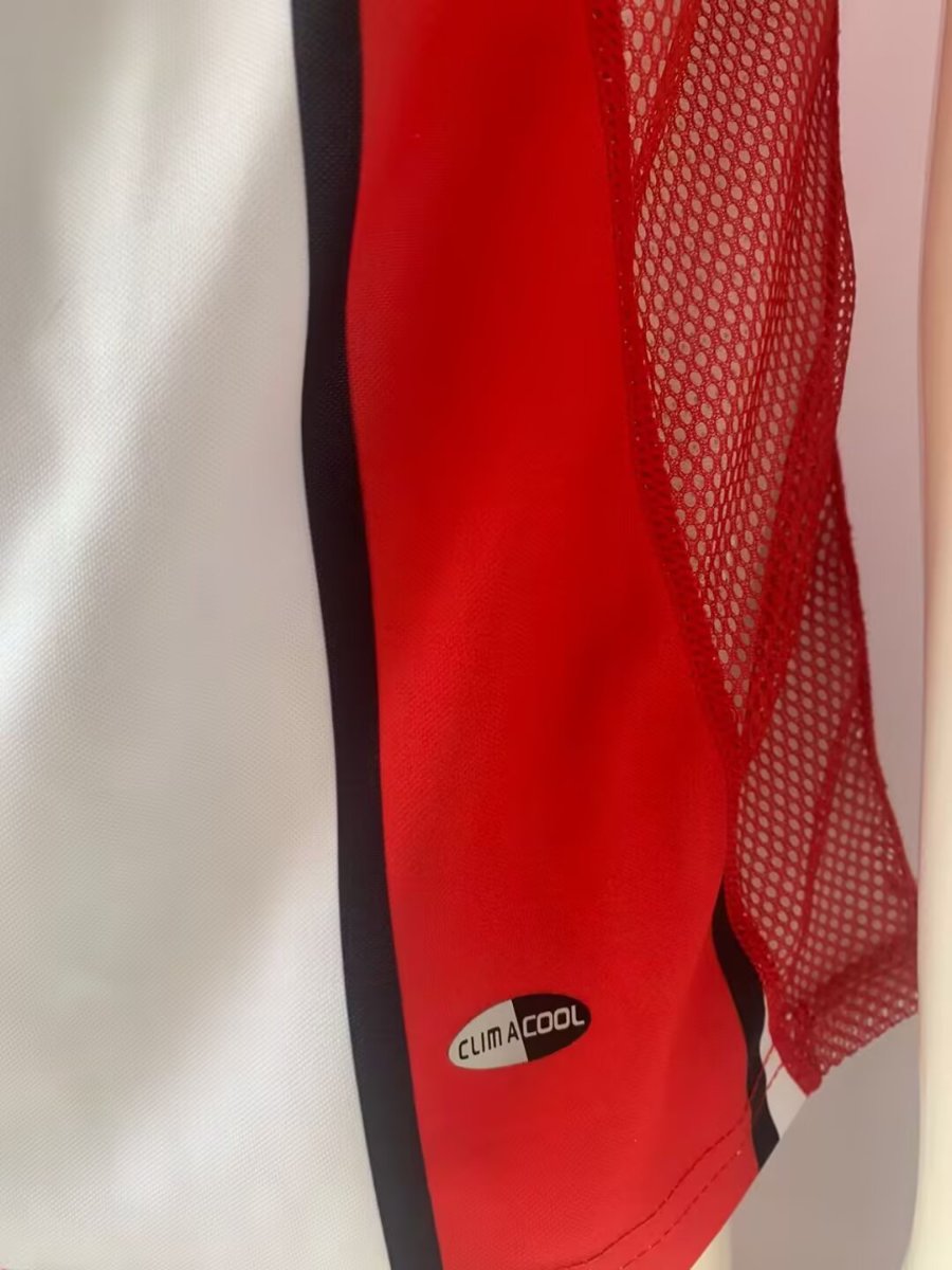 Retro 03/04 River Plate Away Red Jersey