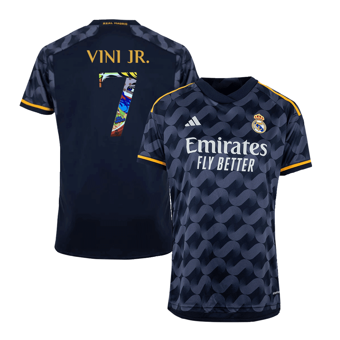 Real Madrid Away 23/24 Jersey Fan Version + Special Font